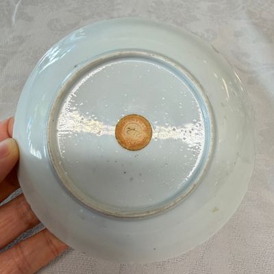 A fine Chinese famille rose 'San Niang Jiao Zi 三娘教子' tea bowl and saucer — 照片 9