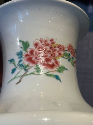 A fine Chinese famille rose 'Sanxing' vase, Yongzheng — foto 7