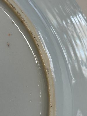 A fine Chinese famille rose 'The judgement of Paris' plate, Qianlong — photo 10