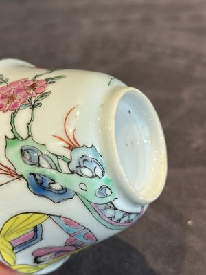 A fine Chinese famille rose 'Xi Xiang Ji' cup and saucer, Yongzheng — photo 9
