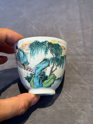A fine Chinese famille rose 'Xi Xiang Ji' cup, Yongzheng — 照片 5