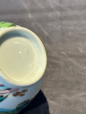 A fine Chinese famille rose 'Xi Xiang Ji' cup, Yongzheng — 照片 9