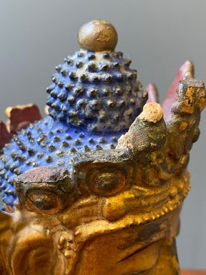 A fine Chinese gilt bronze sculpture of Shakyamuni Buddha, 15/16th C. — 照片 10