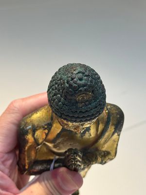 A fine Chinese gilt-bronze standing Buddha, Dali Kingdom, Yunnan, 11/12th C. — photo 8