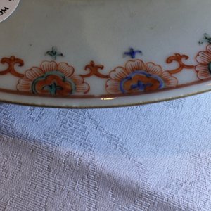 A fine Chinese Kakiemon style plate with quails, Qianlong — 照片 3