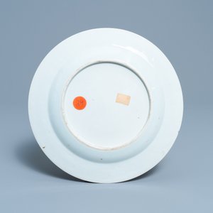 A fine Chinese Kakiemon-style 'quails' plate, Qianlong — 照片 2