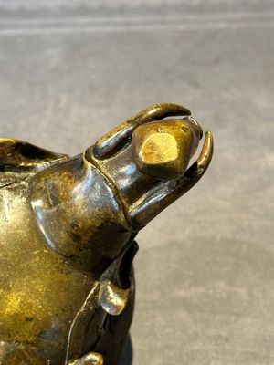 A fine Chinese tripod 'elephant' censer and cover, Ming — 照片 20