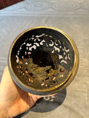A fine Chinese tripod 'elephant' censer and cover, Ming — 照片 10