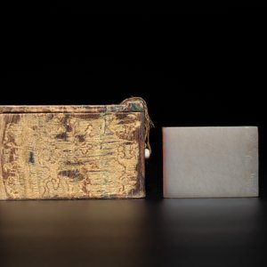 A fine Chinese white jade 'dragon' seal, Xianfeng mark and of the period — 照片 8