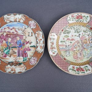 A fine collection of Chinese blue and white and famille rose porcelain wares, Kangxi/Qianlong — photo 56