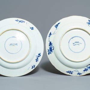 A fine collection of Chinese blue and white and famille rose porcelain wares, Kangxi/Qianlong — photo 7