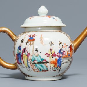A fine collection of Chinese blue and white and famille rose porcelain wares, Kangxi/Qianlong — photo 8