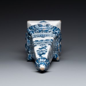 A fine Dutch Delft blue and white obelisk, late 17th C. — photo 6