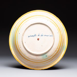 A fine Italian maiolica 'Banquet of Maritime Gods' dish, workshop of Domenico da Venezia, 3rd quarter 16th C. — photo 2