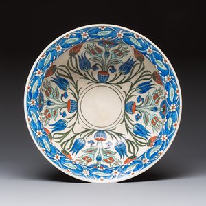 A fine Iznik-style footed bowl, Samson, Paris, 19th C. — photo 6