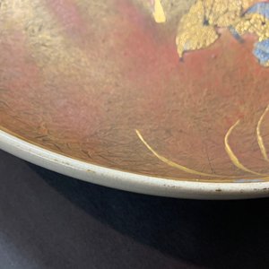 A fine Japanese Satsuma 'warrior' dish, Meiji, 19th C. — 照片 4