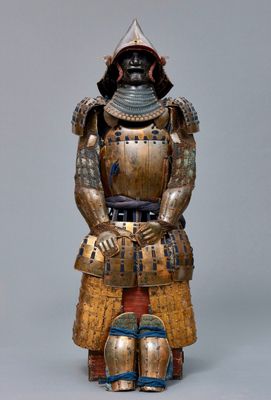 A fine Japanese Shogun suit of armor, late Edo, 18/19th C.