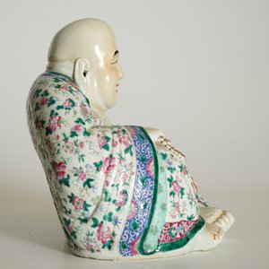 A fine large Chinese famille rose model of Buddha, 19/20th C. — 照片 11