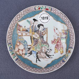A fine small Chinese famille rose eggshell plate, Yongzheng — 照片 3