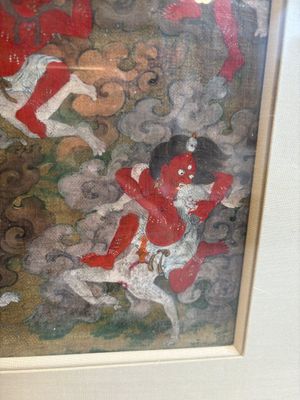A fine Tibetan 'Begtse Chen' thangka, 18th C. — photo 18