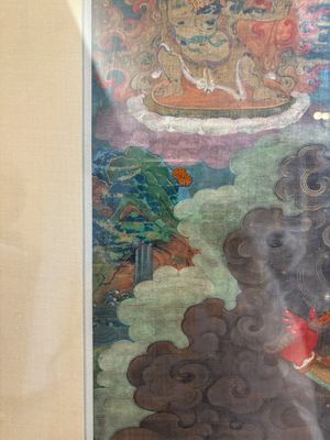 A fine Tibetan 'Begtse Chen' thangka, 18th C. — photo 5