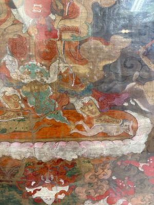 A fine Tibetan 'Begtse Chen' thangka, 18th C. — photo 9