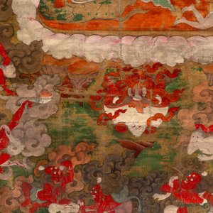 A fine Tibetan 'Begtse Chen' thangka, 18th C. — photo 8