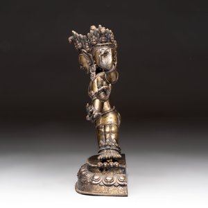 A fine Tibetan bronze sculpture of Mahakala, 19th C. — foto 3