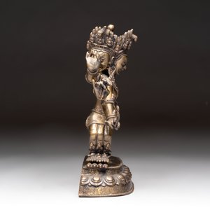 A fine Tibetan bronze sculpture of Mahakala, 19th C. — foto 5