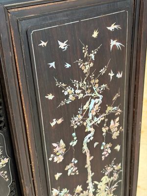 A fine Vietnamese mother-of-pearl-inlaid wooden cabinet, 19th C. — photo 17