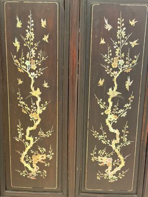 A fine Vietnamese mother-of-pearl-inlaid wooden cabinet, 19th C. — photo 5