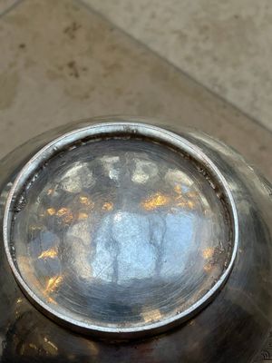 A fine Vietnamese silver bowl and saucer, Lei 雷 mark, 19th C. — photo 10
