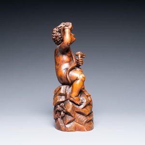A Flemish boxwood figure of the young Hercules, probably Antwerp, 17th C. — photo 3