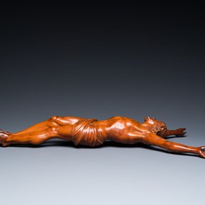 A Flemish carved boxwood Corpus Christi, 17th C. — 照片 3