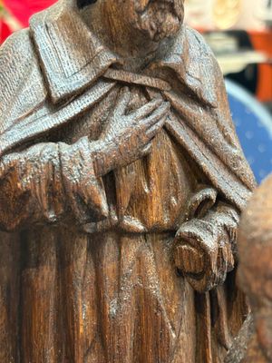A Flemish carved wooden 'Adoration of the Magi' group, 18th C. — 照片 11