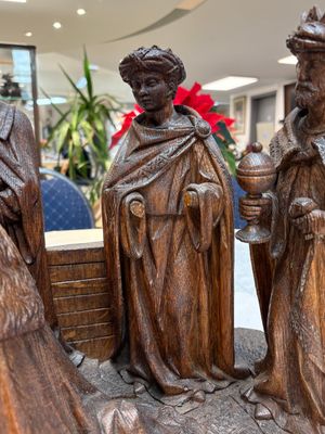 A Flemish carved wooden 'Adoration of the Magi' group, 18th C. — 照片 16