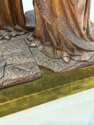 A Flemish carved wooden 'Adoration of the Magi' group, 18th C. — 照片 23