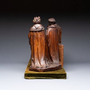 A Flemish carved wooden 'Adoration of the Magi' group, 18th C. — 照片 3