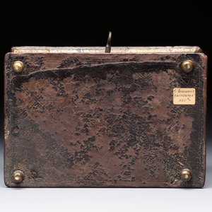 A Flemish gilt-tooled leather casket with hunting scenes, probably Antwerp, early 17th C. — 照片 8