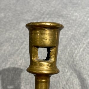 A Flemish or Dutch knotted bronze candlestick, 16th C. — photo 13