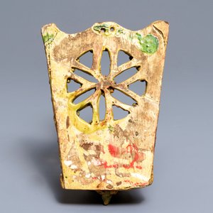 A Flemish pottery holy water font, Torhout, 18th C. — 照片 3