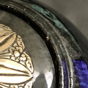A four-piece silver-mounted Namur black-glazed pottery coffee service, 18th C. — 照片 13