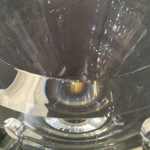 A four-piece Val Saint-Lambert crystal tulip vase, "Bulbe", by Ronald van der Hilst, ca. 2005 — photo 12