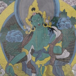 A fragment of a thangka, Tibet, 19/20th C. — 照片 1