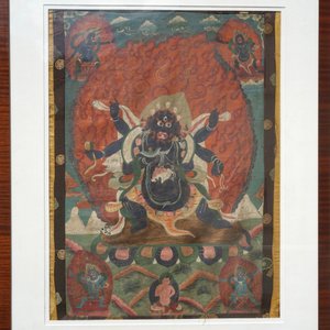 A framed Tibetan tangka, 19th C. — 照片 2