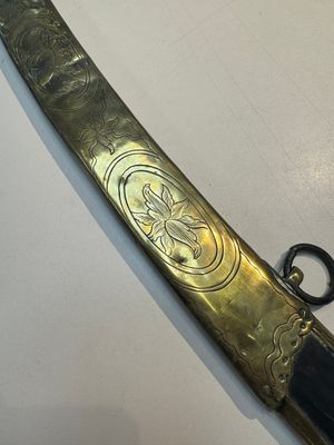A French artillery officer’s sabre ‘à la hongroise’ with beaded guard or 'garde perlée', 1st Empire, 19th C. — 照片 15