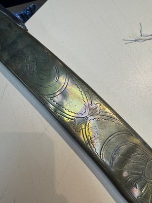 A French artillery officer’s sabre ‘à la hongroise’ with beaded guard or 'garde perlée', 1st Empire, 19th C. — 照片 24