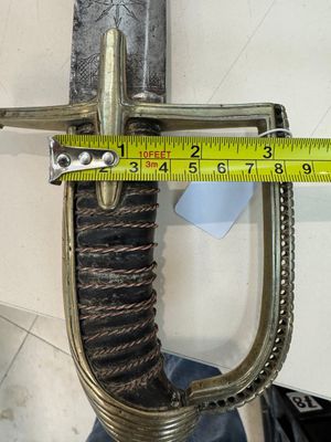 A French artillery officer’s sabre ‘à la hongroise’ with beaded guard or 'garde perlée', 1st Empire, 19th C. — 照片 27