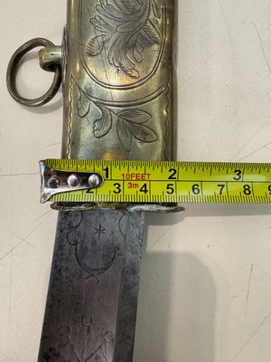 A French artillery officer’s sabre ‘à la hongroise’ with beaded guard or 'garde perlée', 1st Empire, 19th C. — 照片 28