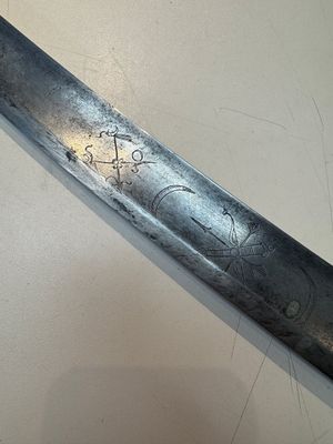 A French artillery officer’s sabre ‘à la hongroise’ with beaded guard or 'garde perlée', 1st Empire, 19th C. — 照片 3